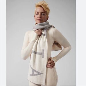 New! Athleta Wool Blend Reversible Scarf